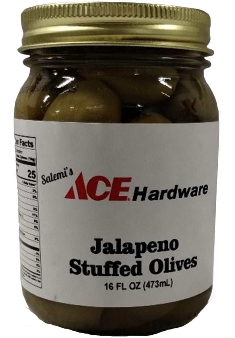Salemi's Stuffed Olives 16 oz.