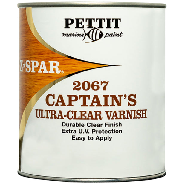 Pettit Z-Spar Captain's Ultra-Clear Varnish - 1 qt.