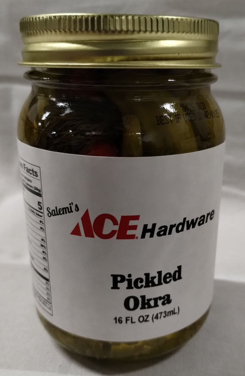 Salemi's Pickled Okra 16 oz.