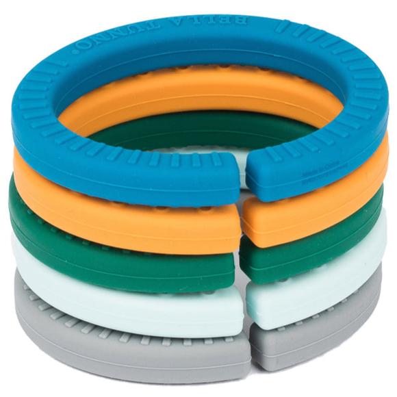 Bella Tunno Happy Links Silicone Teething Rings