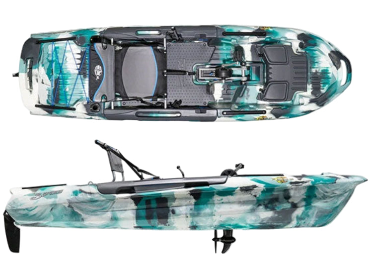 pedal fish Feelfree Big Fish 108 Pedal Drive Fishing Kayak