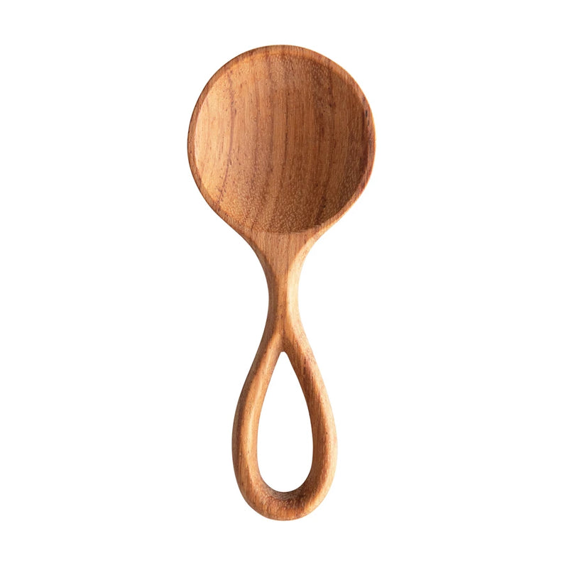 Hand Carved Doussie Wood Kitchen Spoon