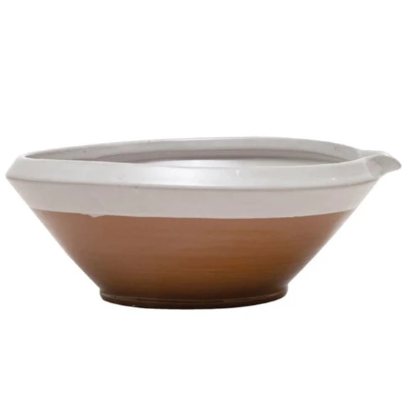 Stoneware Batter Bowl w/ Reactive Glaze
