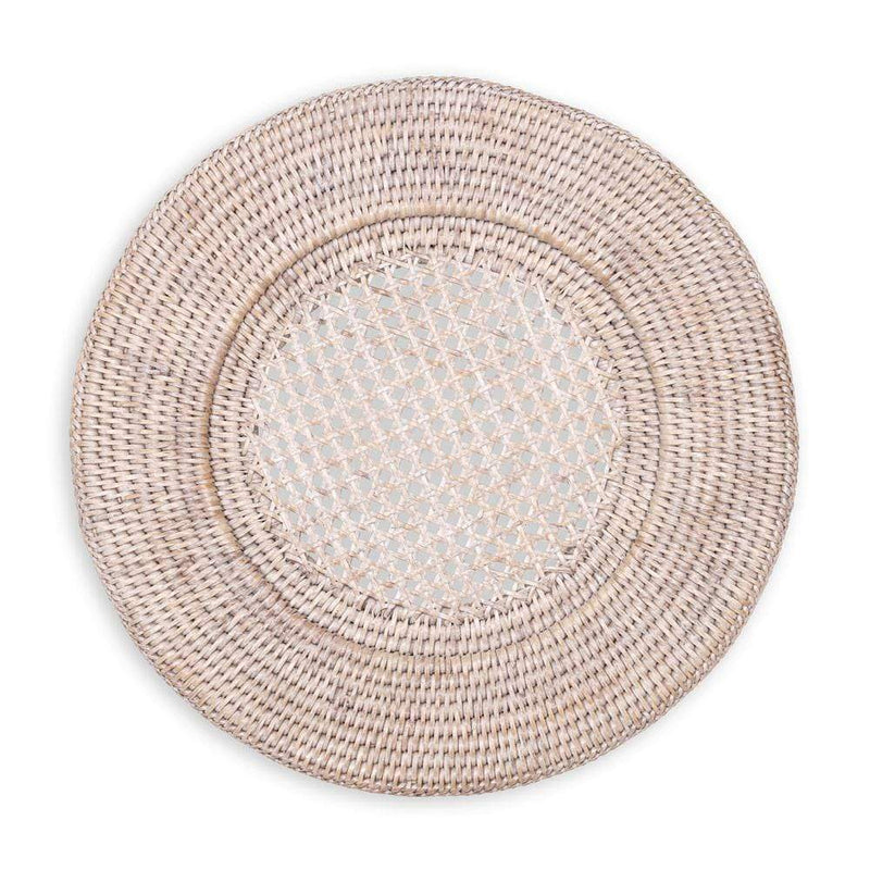 Rattan Round Plate Charger