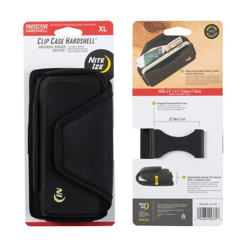 Clip Case Hardshell™ Universal Rugged Holsters - Vertical/Horizontal