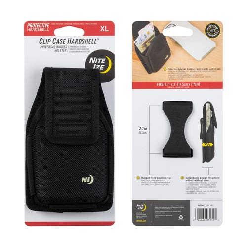 Clip Case Hardshell™ Universal Rugged Holsters - Vertical/Horizontal