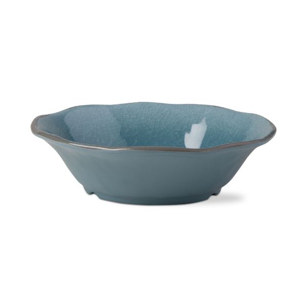 Veranda Melamine Bowl, Aqua - Set of 4