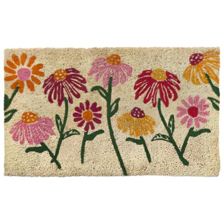 Spring Sunflowers Coir Mat - 18" x 30"