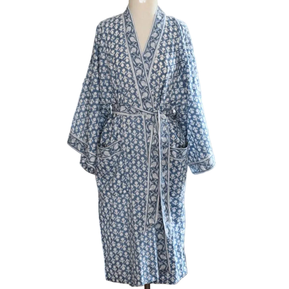 Pacific & Rose Cotton Voile Kimono Robes