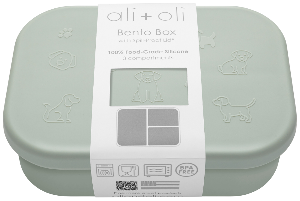 Ali + Oli Silicone Bento-Style Youth Lunchbox