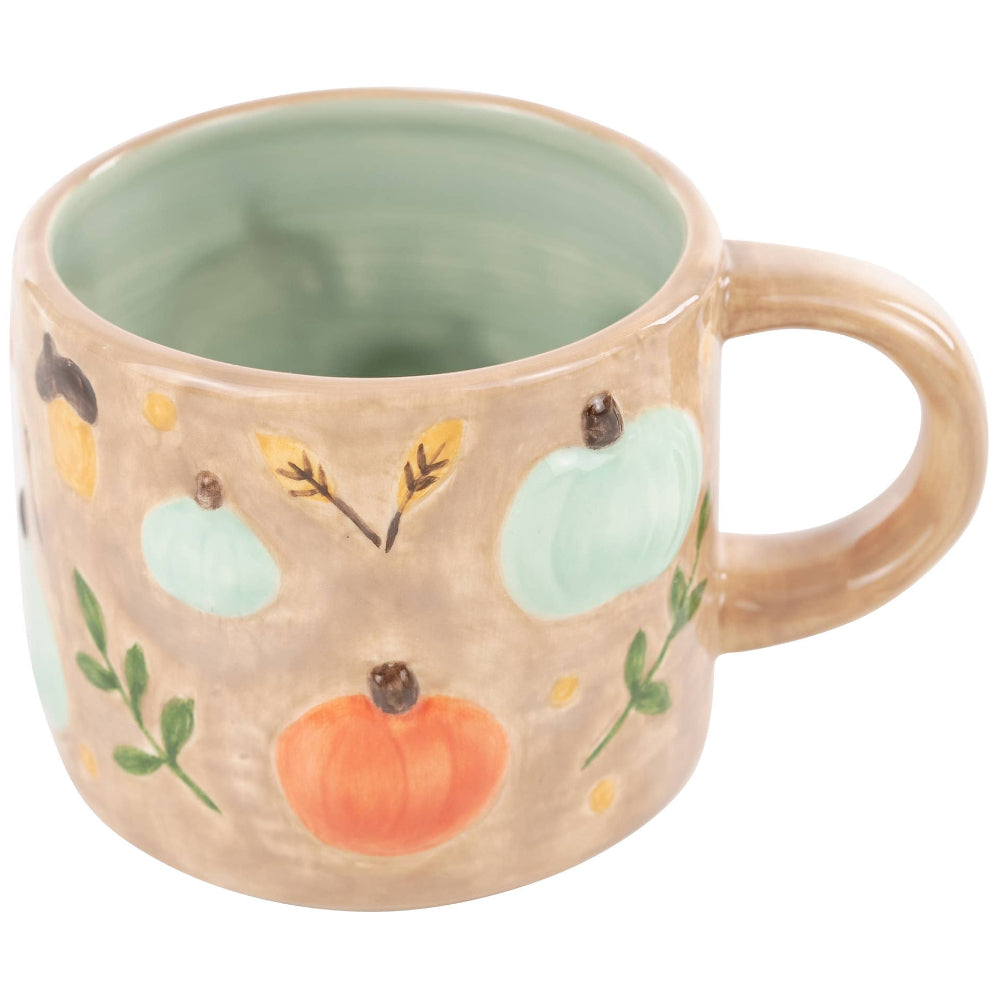 Glory Haus Ceramic Pumpkins & Acorns Mug - 16 oz.