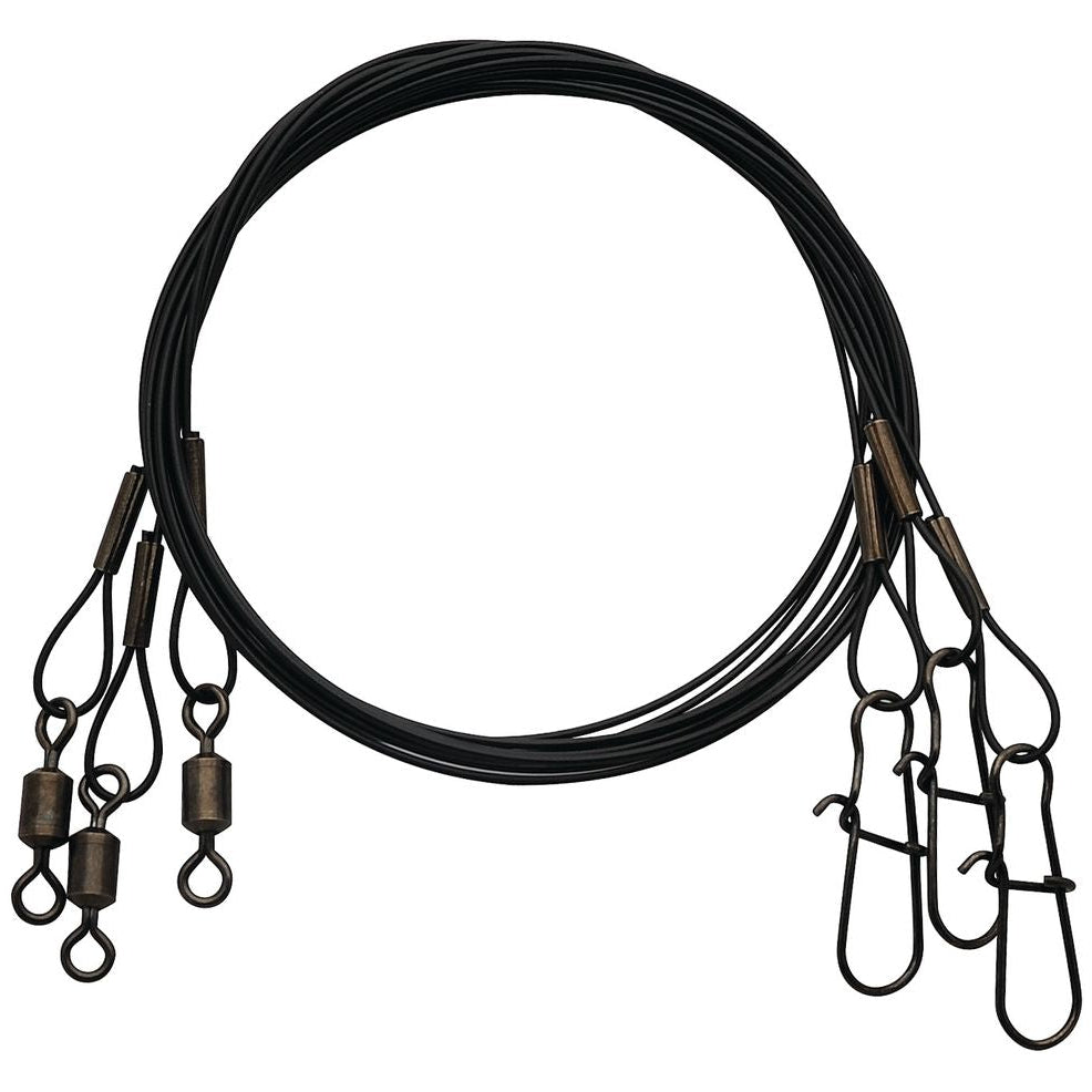Eagle Claw Heavy Duty Wire Leaders - 3 pc.