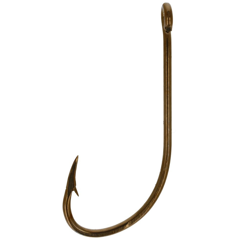 Eagle Claw Bronze Plain Shank Hooks