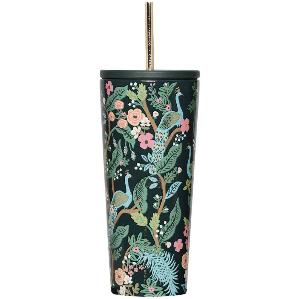 Corkcicle Insulated "Cold Cup" w/ Stainless Steel Straw - 24 oz.