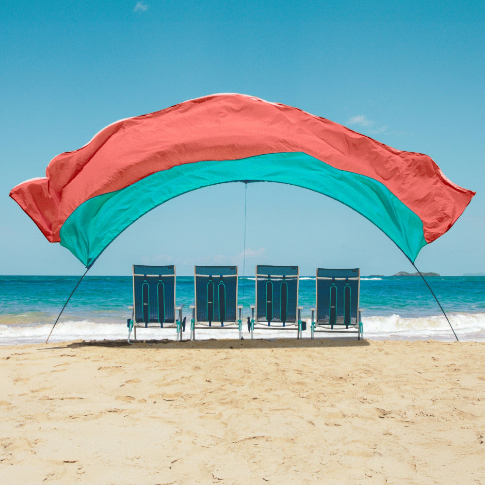 sombliia ビーチテント　Hallie＆harrie タープ Shibumi Beach Shade (w/ Quiet Canopy) - 10' x 15'
