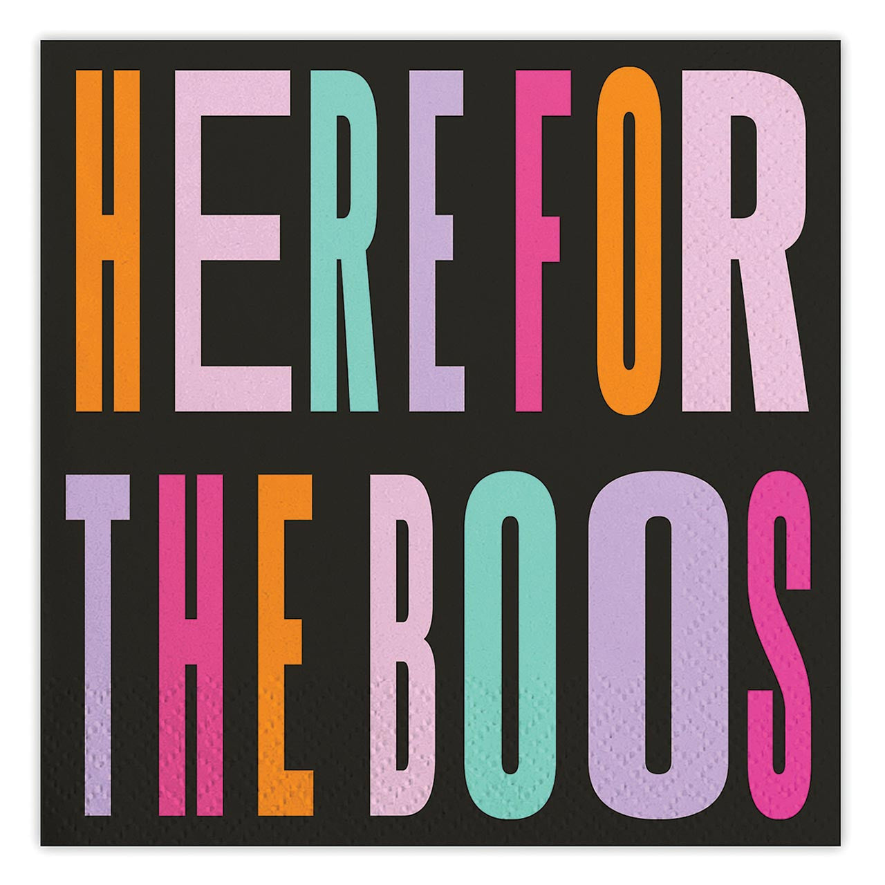 "Here For The Boos" Beverage Napkins - 20 pc.