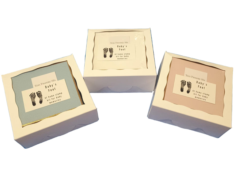 Ten-Twenty-Six Newborn Baby Feet Stamp Kits
