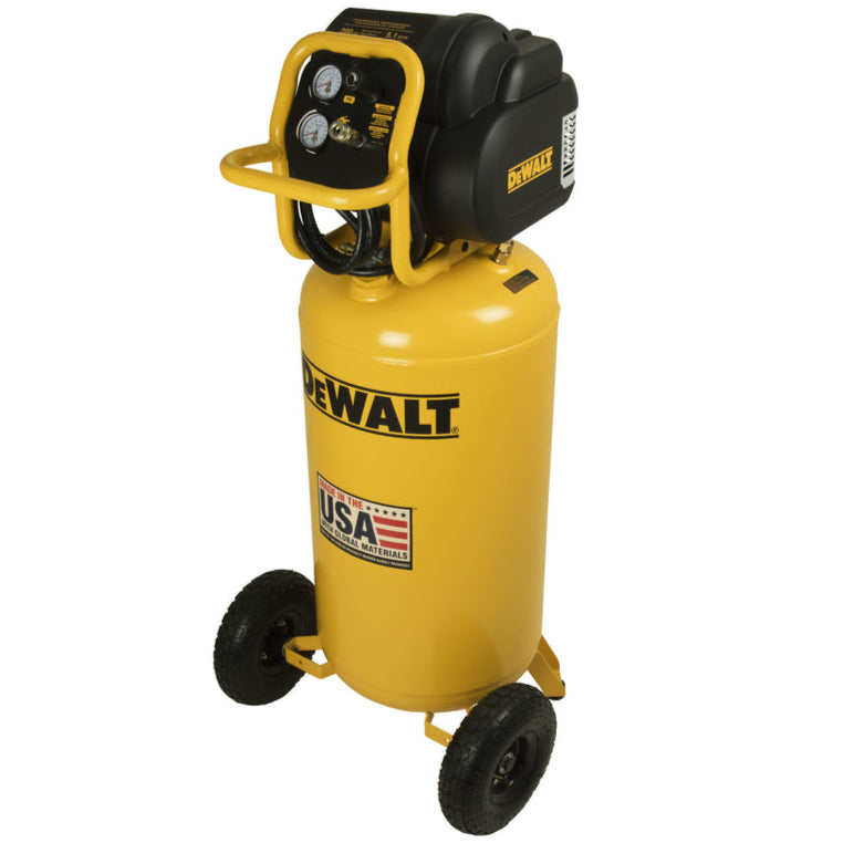 DeWalt 27-Gallon Rolling Vertical Air Compressor (200 PSI)