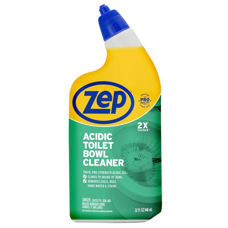 Zep Acidic Liquid Toilet Bowl Cleaner (Wintergreen) - 32 oz.