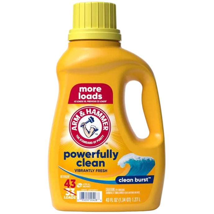 Arm & Hammer Powerfully Clean Liquid Laundry Detergent - 43 oz.