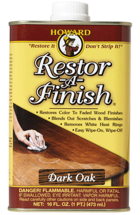 Howard Restor-A-Finish Oil-Based Wood Restorer - 1 pt.
