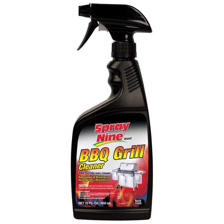 Spray Nine Unscented BBQ Grill Cleaner - 22 oz.