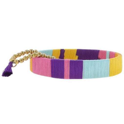 Jane Marie Threaded Bangle Bracelets - 2 pc.