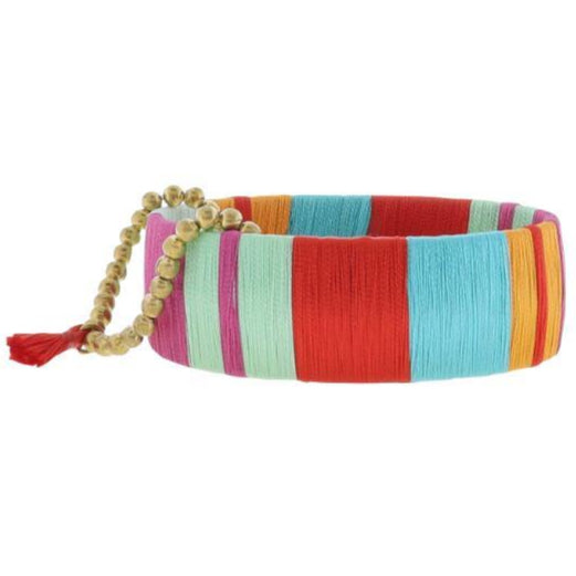 Jane Marie Threaded Bangle Bracelets - 2 pc.