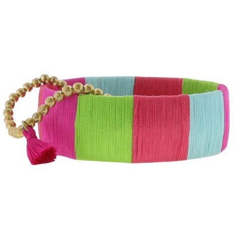 Jane Marie Threaded Bangle Bracelets - 2 pc.