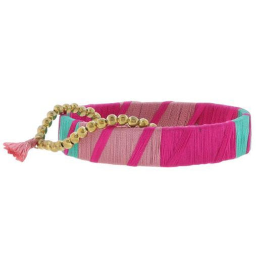 Jane Marie Threaded Bangle Bracelets - 2 pc.