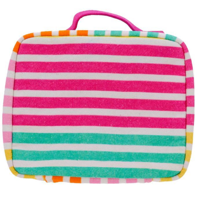 Jane Marie Downtown Stripes Zipper Bag - 6.75" x 8"