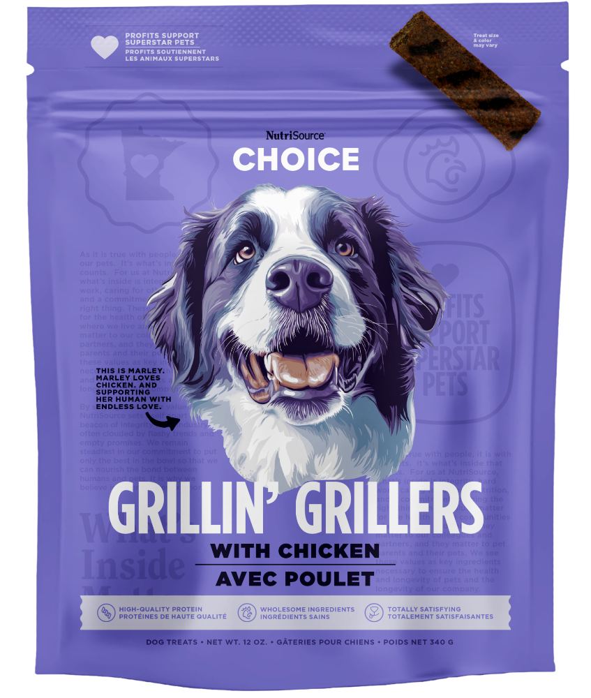 NutriSource Grillin' Grillers Dog Treats - 12 oz. & 32 oz.