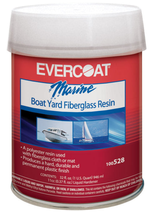 Evercoat Marine Fiberglass Resin - 1 qt.