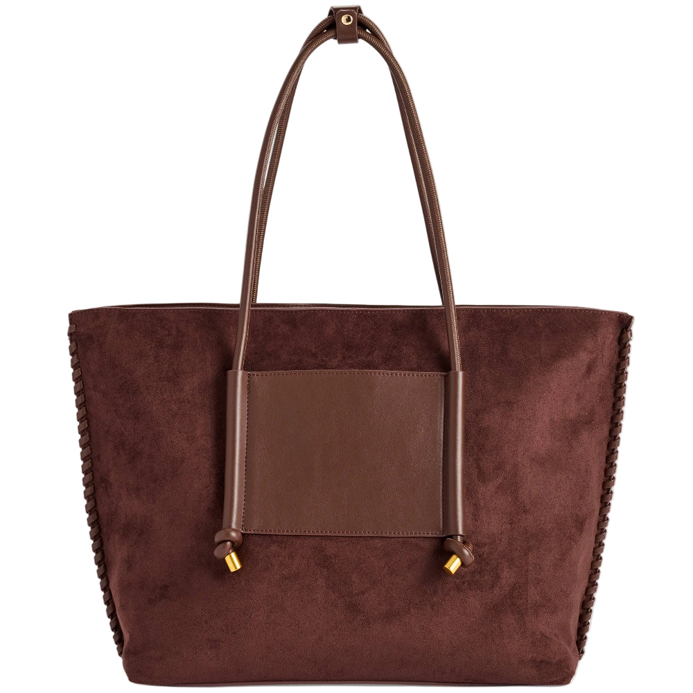 Shiraleah Paige Shoulder Tote - 20" x 13" x 6"