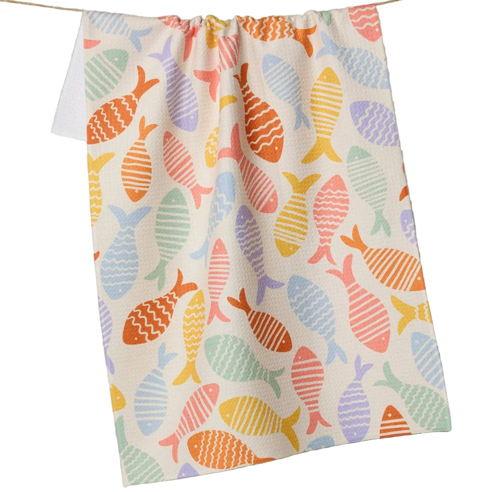 Geometry Geoweave Cloth Tea Towels - 18" x 30"