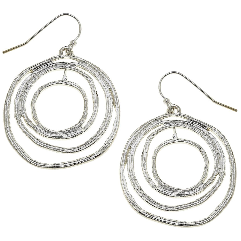 Susan Shaw Filigree Cut-out Earrings