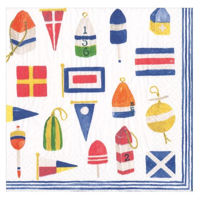 Nantucket Nautical Paper Napkins