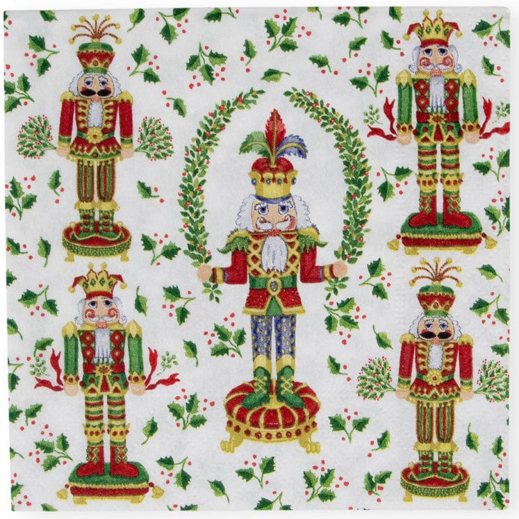 Caspari Nutcracker Paper Napkins