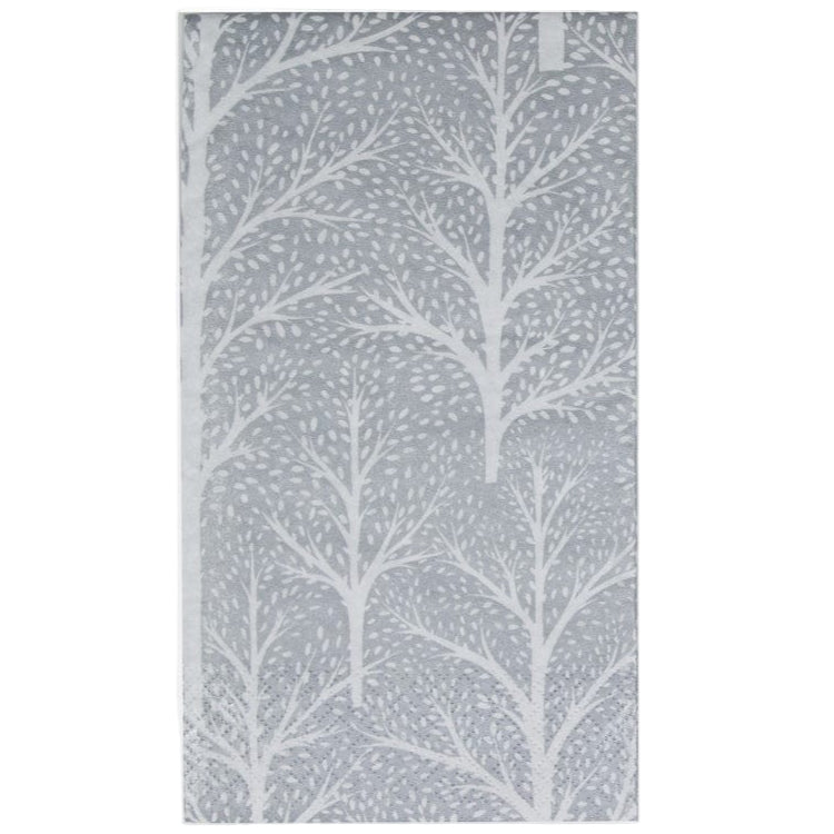 Caspari Winter Trees Paper Napkins