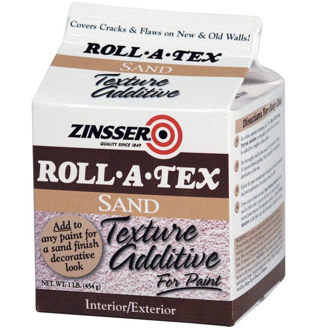 Zinsser Roll-A-Tex Sand Texture Paint Additive (White) - 1 lb.
