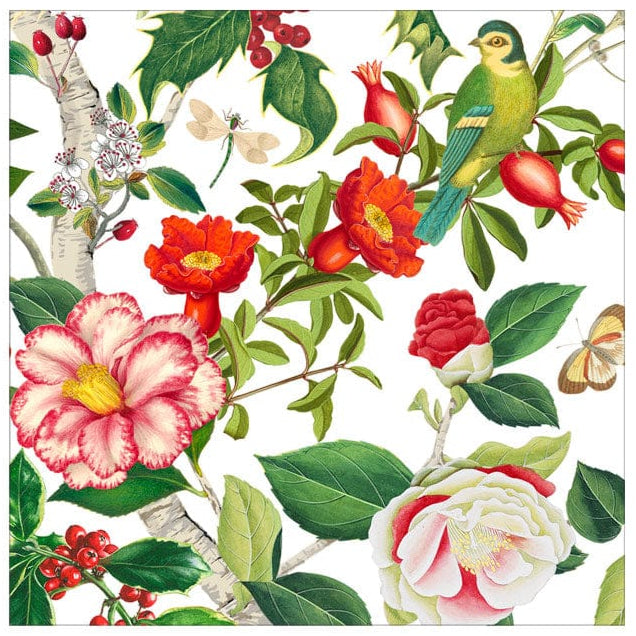 Caspari Christmas Chinoserie Paper Napkins