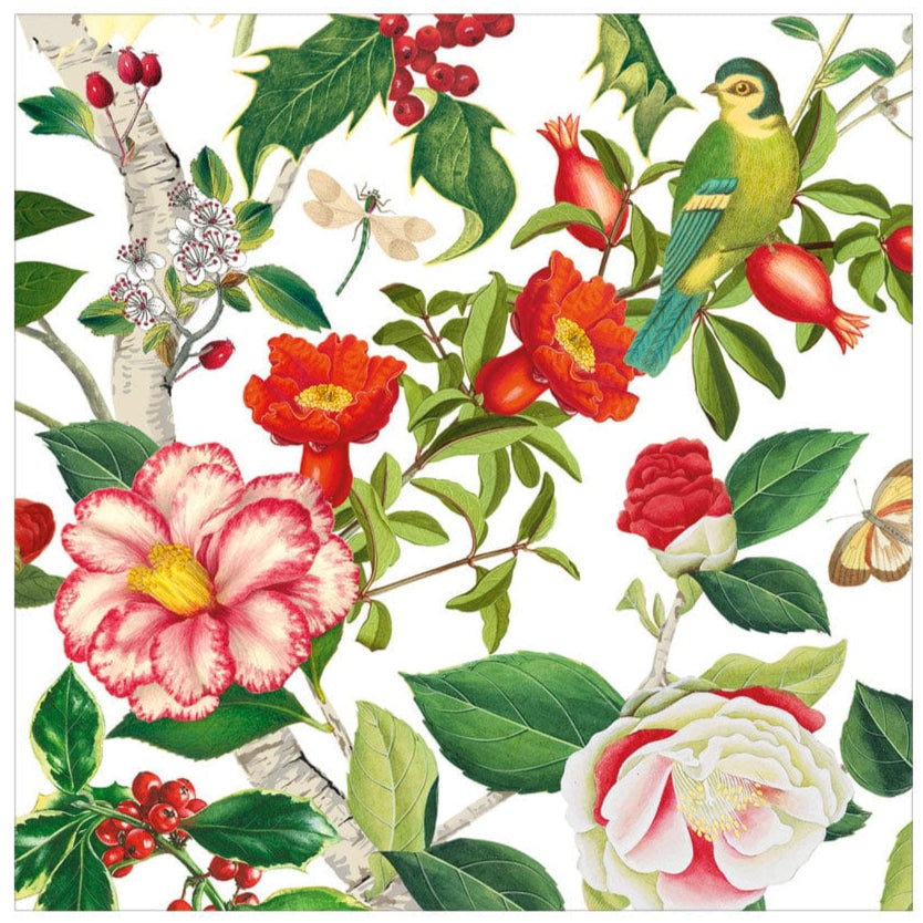 Caspari Christmas Chinoserie Paper Napkins