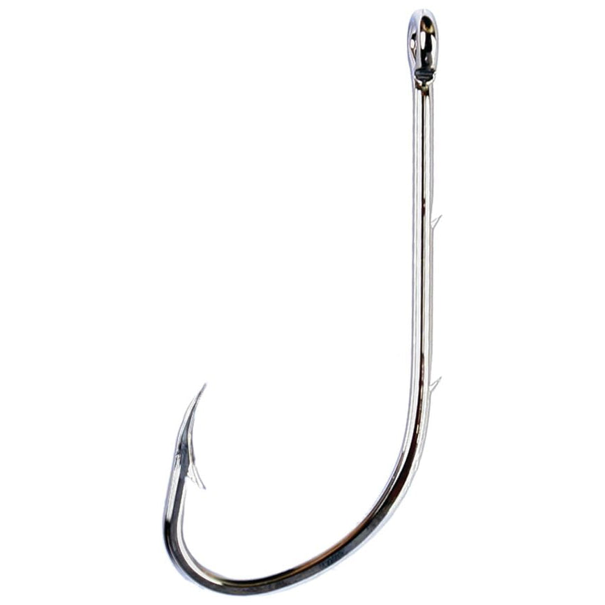 Eagle Claw Nickel Offset Baitholder Hooks