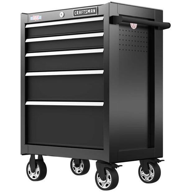 Craftsman S2000 26" 5-Drawer Rolling Tool Cabinet
