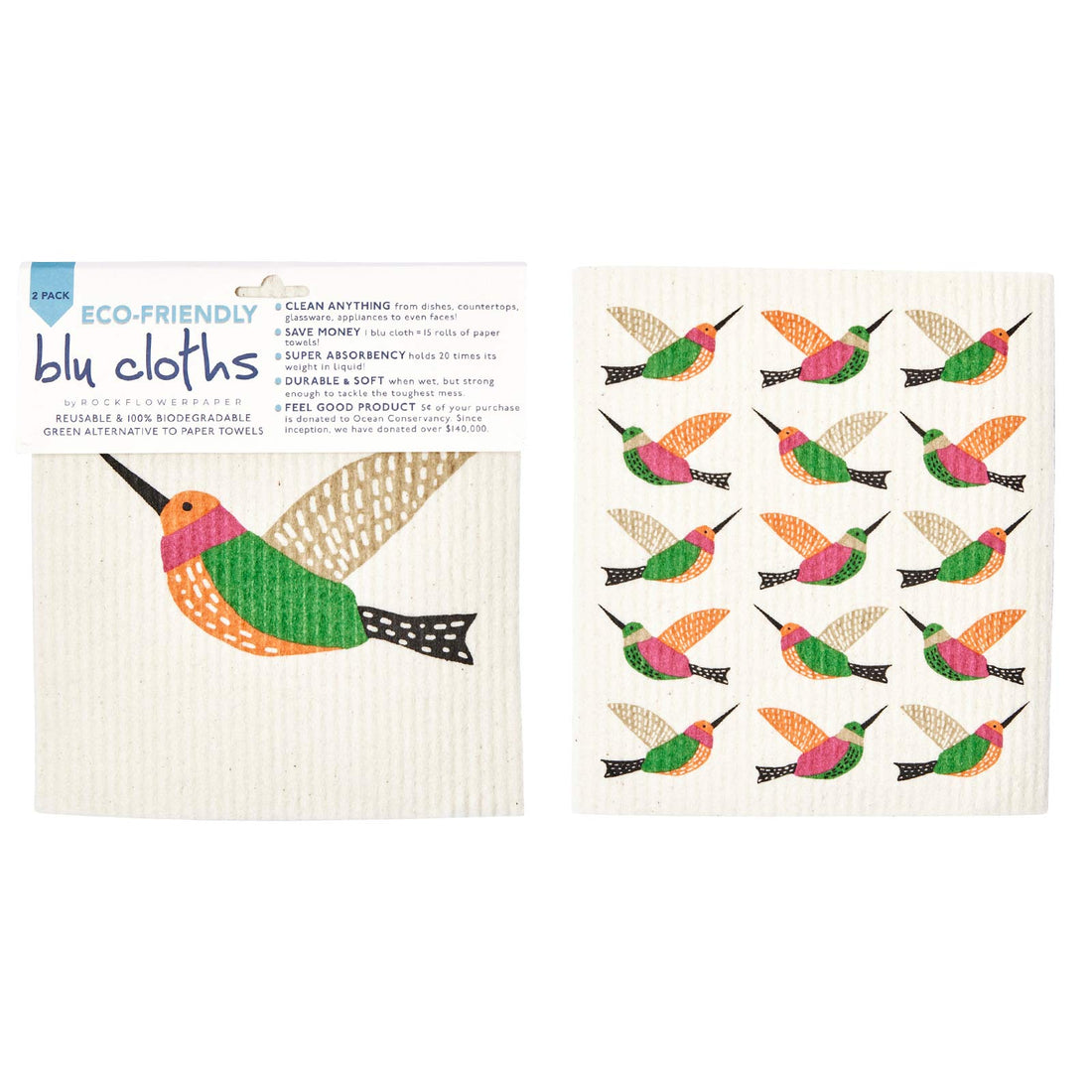 rockflowerpaper Blu Cloth Sponges - Thumbnail 2