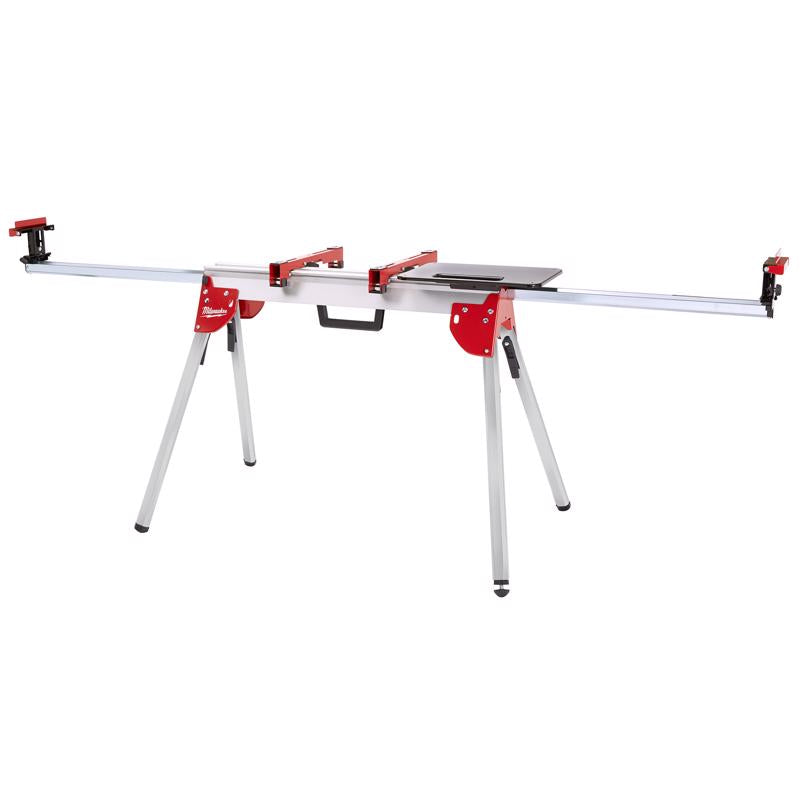 Milwaukee Aluminum Miter Saw Stand - 100" x 32" x 27" (500 lb.)