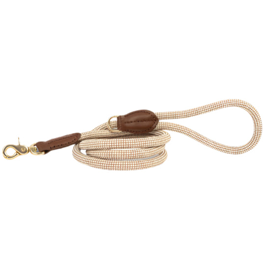 Harry Barker Checkered Rope Dog Leash - 5'