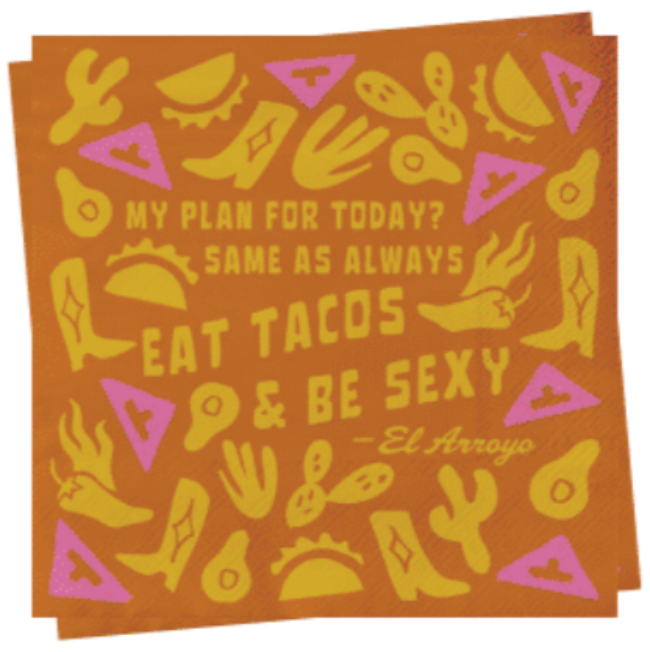 El Arroyo Paper Cocktail Napkins - 20 pc.