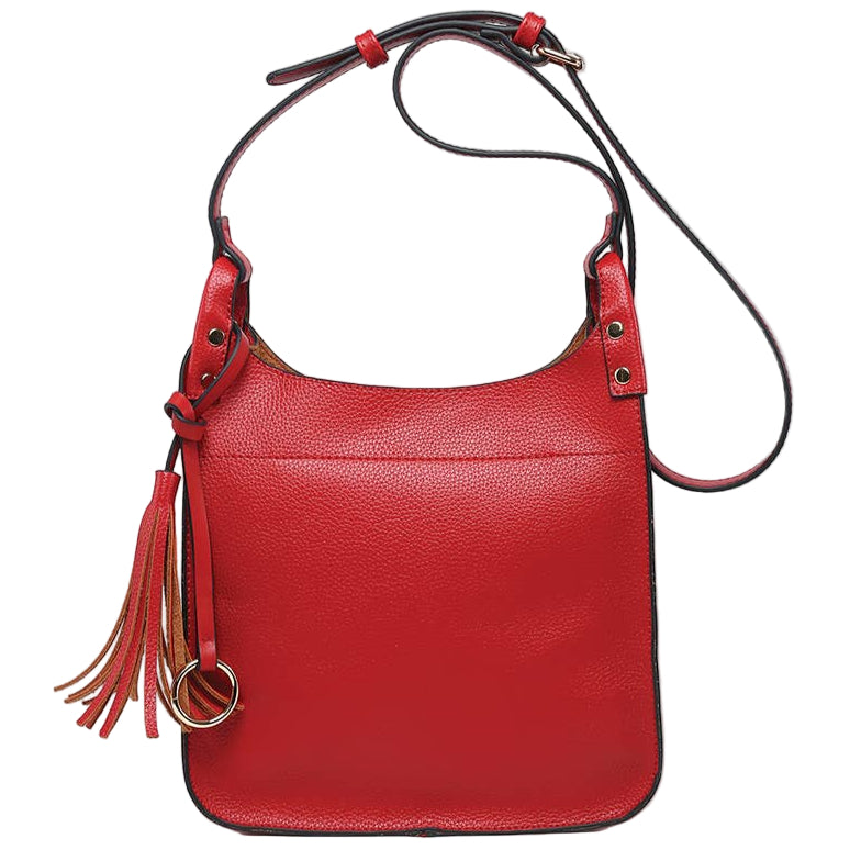 Jen & Co. Lucinda Square Tassel Crossbody Bag