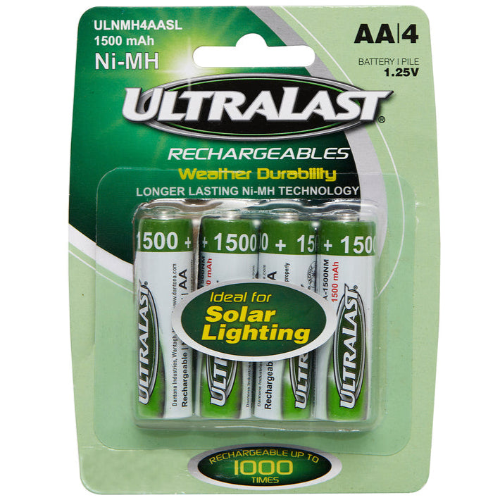 UltraLast 1.2V Rechargeable Batteries